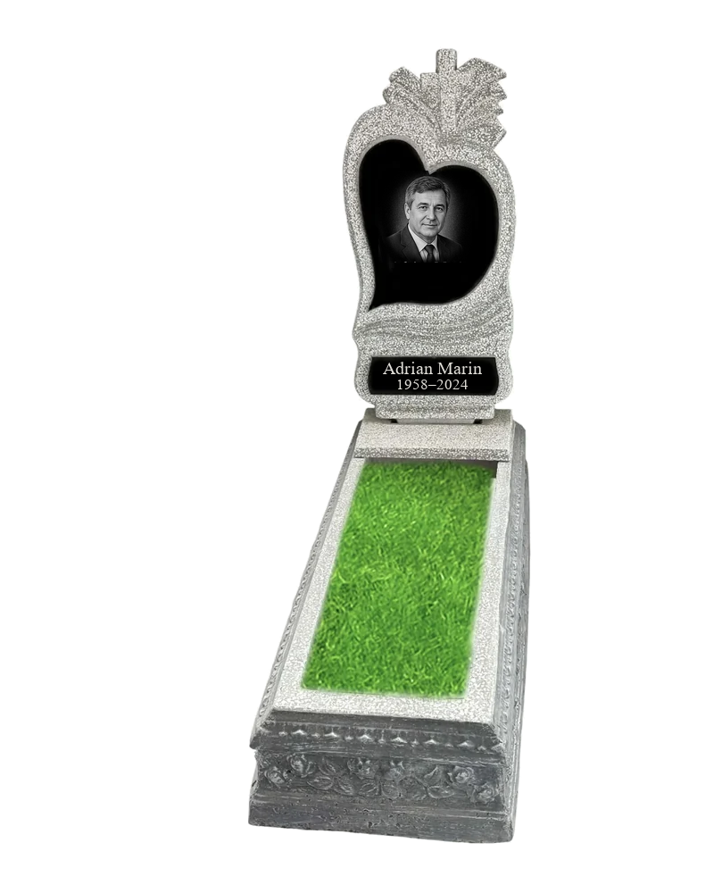 Marble aggregate memorials